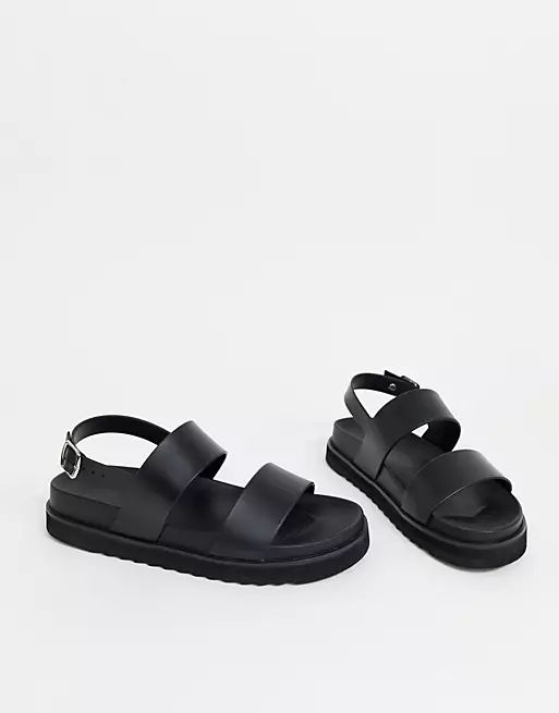 ASOS DESIGN sandals in black | ASOS (Global)