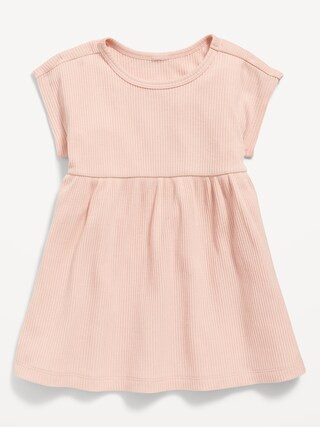 Short-Sleeve Rib-Knit Dress for Baby | Old Navy (US)