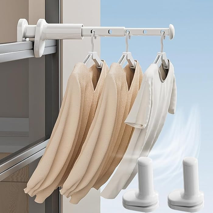 Travel Drying Rack for Clothes 2-Pack –Telescopic Rack mini Portable Collapsible Clothes Dryer ... | Amazon (US)