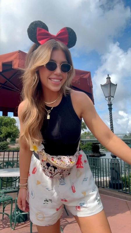 Vacation Outfit Inspo ☀️ sized up to a medium in the tank and wearing the shorts in a small, fit tts ✨ linked up more summer vacation inspo below! 

Vacation Outfit, Summer Outfit, Summer vacation outfit, Abercrombie shorts, Walmart tank top, Stoney Clover, Hokas sandals, Amazon accessories, Madison Payne

#LTKStyleTip #LTKTravel #LTKVideo