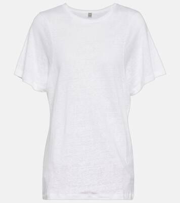 Oversized linen T-shirt | Mytheresa (US/CA)