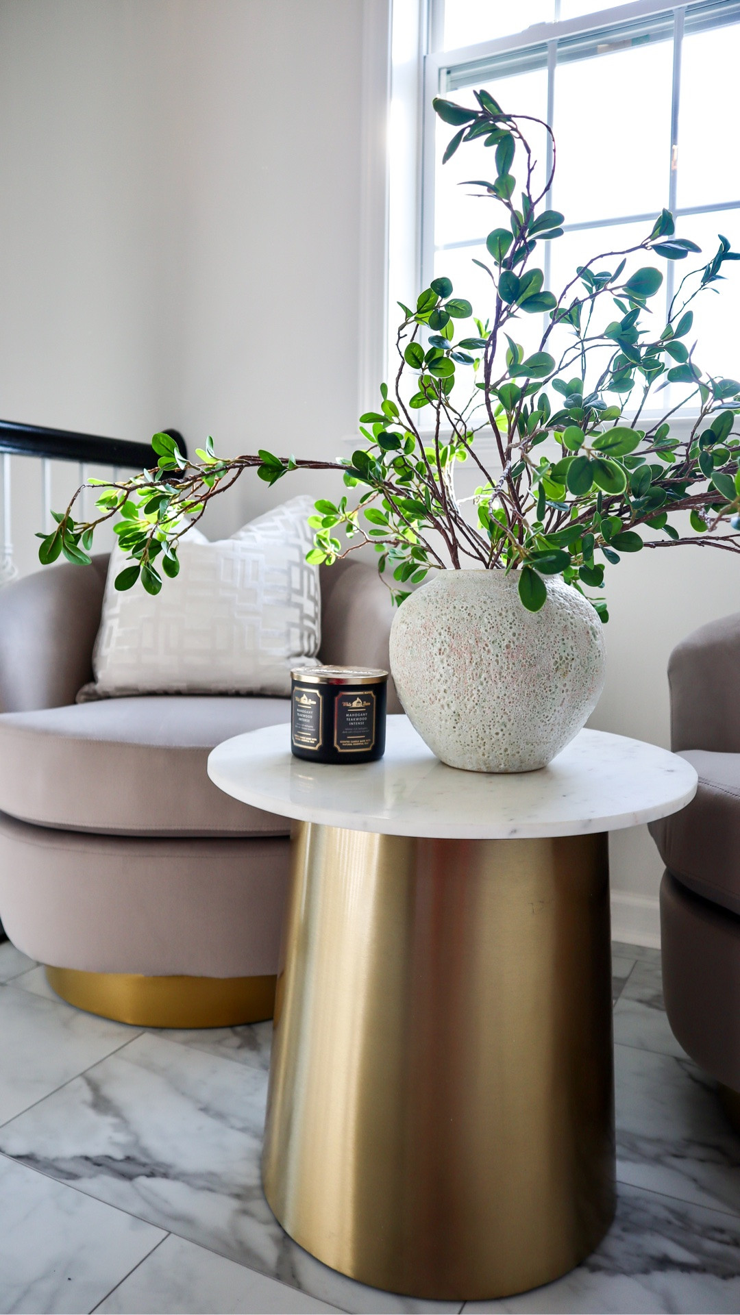 This Set of 2 Swivel barrel chairs is perfect to add some accent to your space. I love having dimensions in my decor and accenting with 2 chairs brings that to live. 💕 Tap below to shop! Follow me @omabelle for more Fashion, Home & everything inbetween. Glad to have you here!!! 💕😊🙏

Home | Home decor |Entryway decor | Entryway table | console table | Buffet table | Accent table
Pottery barn | Amazon home
Restoration hardware look for less |Luxe for less | Entryway ideas | Foyer table | Foyer decor | Sofa table | Black sofa table | Black console | Black accent table
| Black wooden table |Living room decor | Rugs | Area rug | Neutral rug | Living room family room rug | Sofa sectional | Washable cleanable sofa | Family friendly sofa furniture | Stain resistant fabric sofa | Cloud sofa | Family kid toddler | pet friendly sofa | Coffee table | Livingroom | Home decor | bedding | bedroom | fall decor |  fall porch | dresser | rug | kitchen | dispenser | cutlery set | knives 

#LTKItBag

#LTKHome #LTKSeasonal #LTKSaleAlert