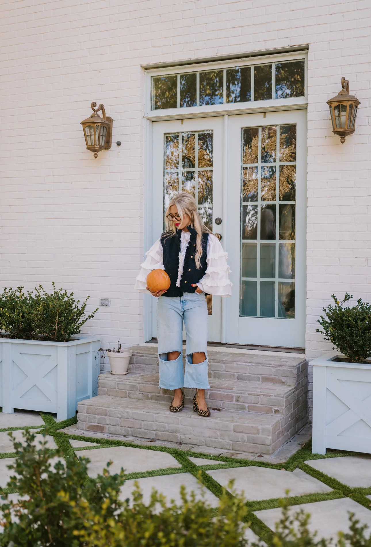 Josephine Top in buttercream | Elizabeth Wilson Designs