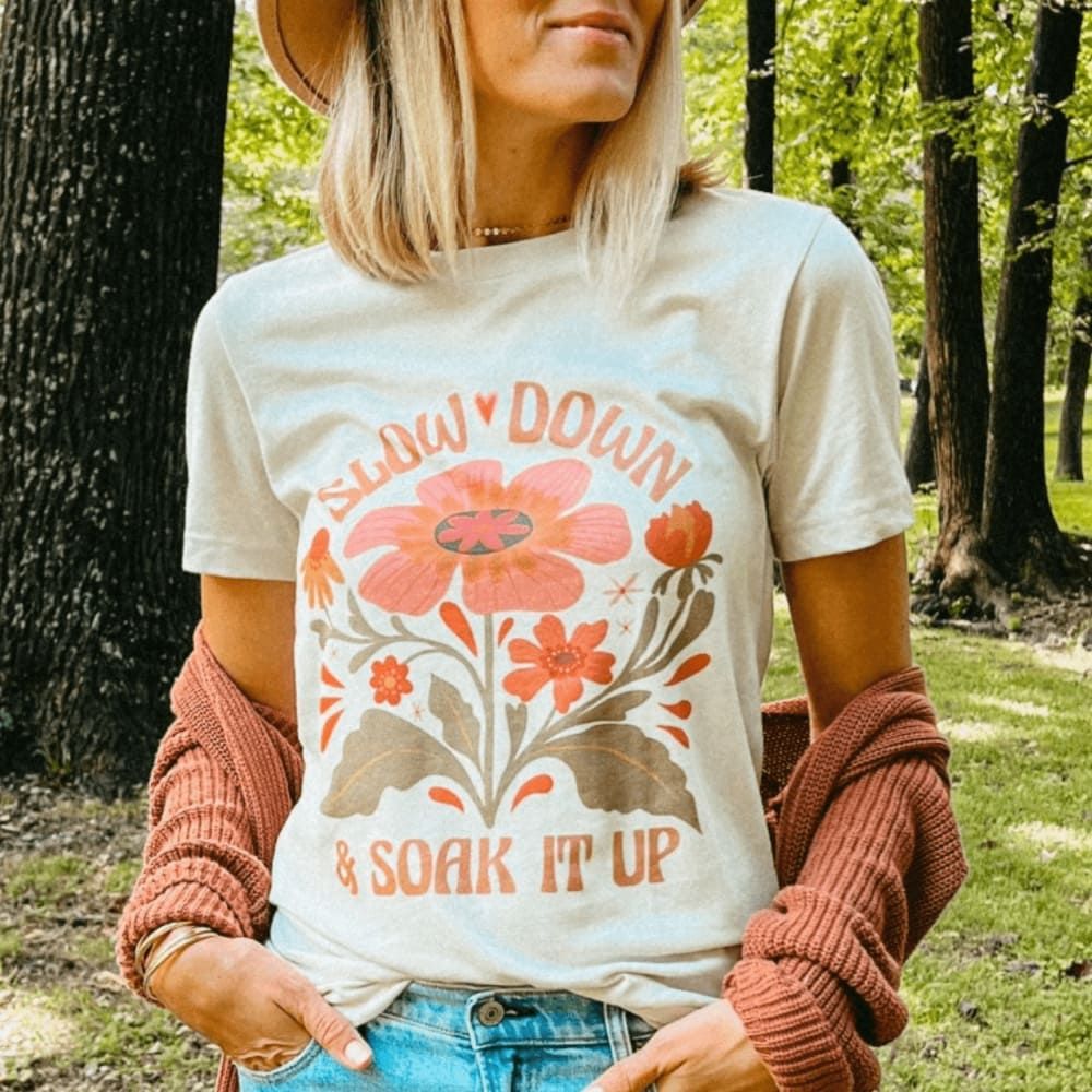 Soak it Up Tee - Dust | Mountain Moverz