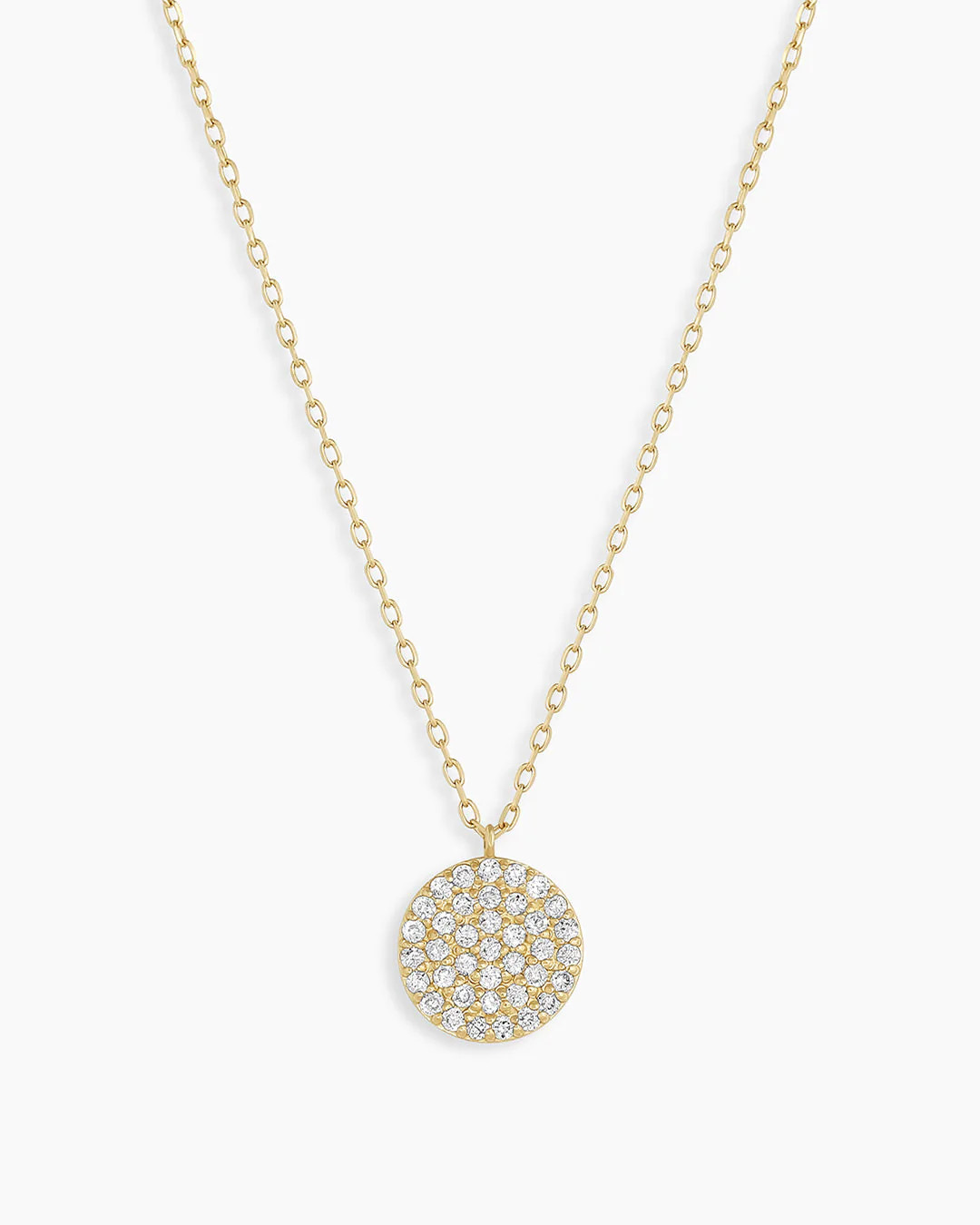14K Diamond Pavé Necklace | gorjana