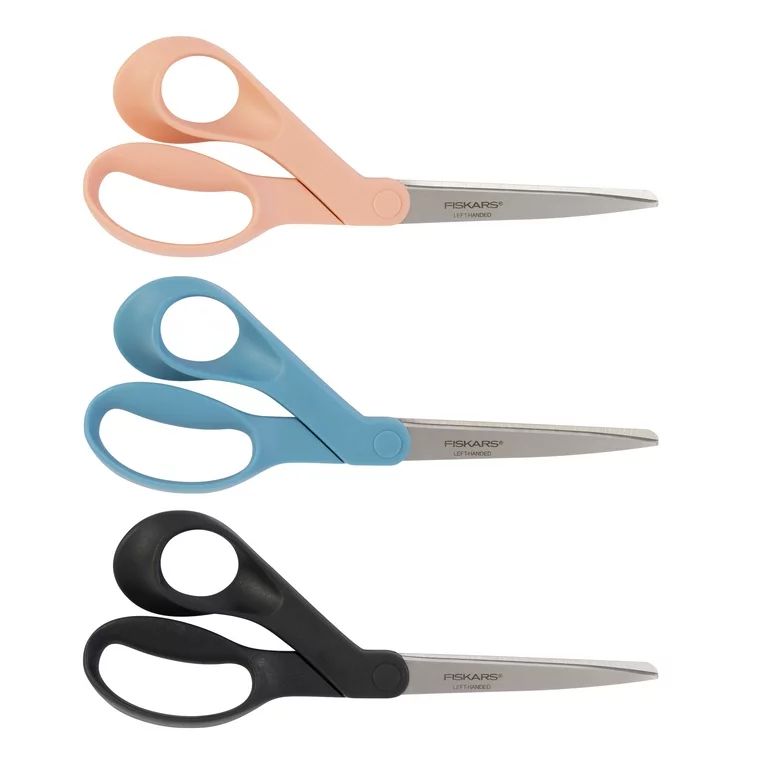 Fiskars Fashion 8" Left-Hand Scissors, 1 Piece, Color Received Varies - Walmart.com | Walmart (US)