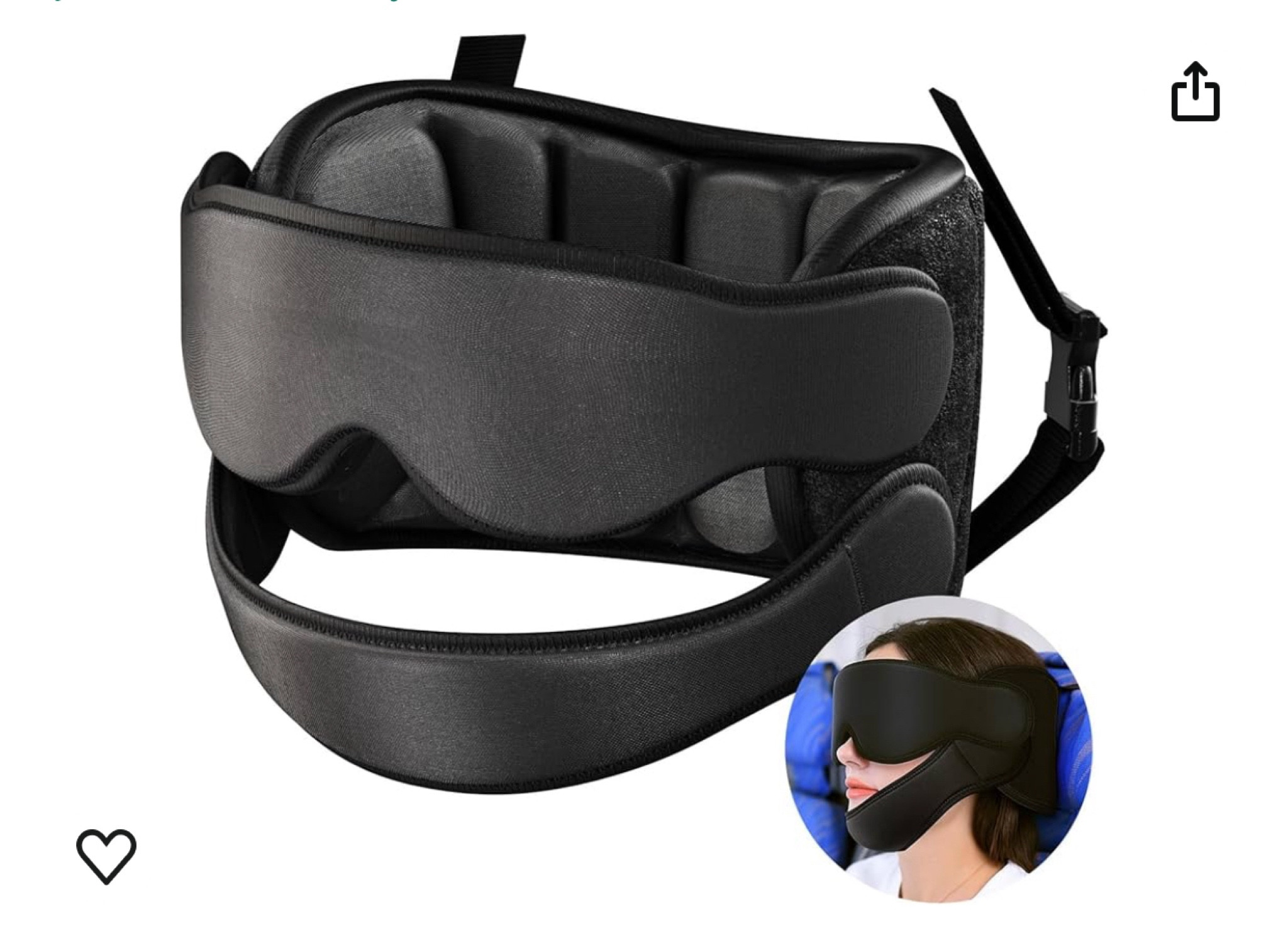 This is how I’ll be sleeping in economy from now on. Holds your head to the seat so your head isn’t bobbing. A MUST for long economy flights.

#LTKTravel #LTKFamily #LTKFindsUnder50