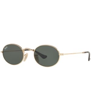 Ray-Ban Oval Flat Lens Sunglasses, RB3547N 48 | Macys (US)