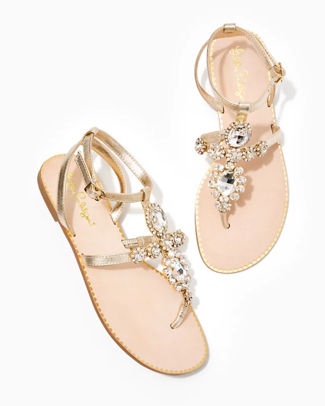 Katie Embellished Sandal | Lilly Pulitzer