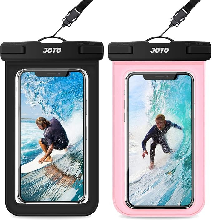 JOTO Waterproof Phone Pouch Universal Waterproof Case Dry Bag for iPhone 14 13 12 11 Pro Max Plus... | Amazon (US)