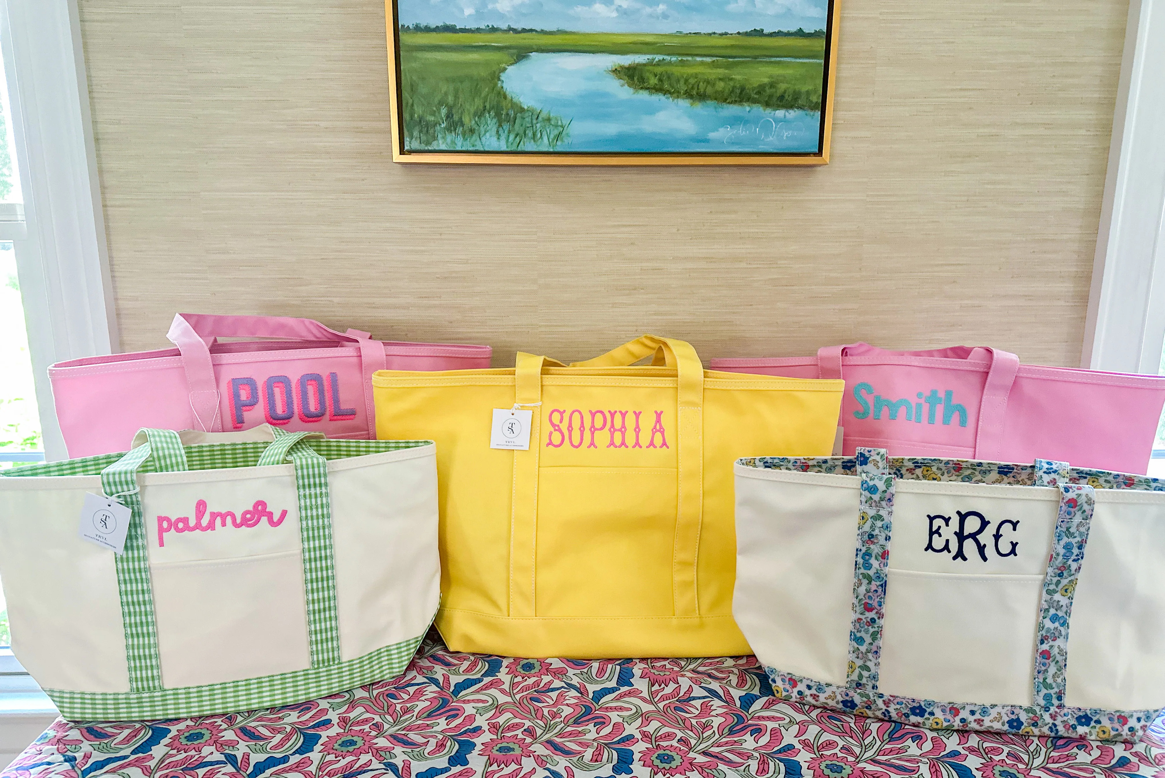 TRVL Medium Tote | Bogey and Byrd