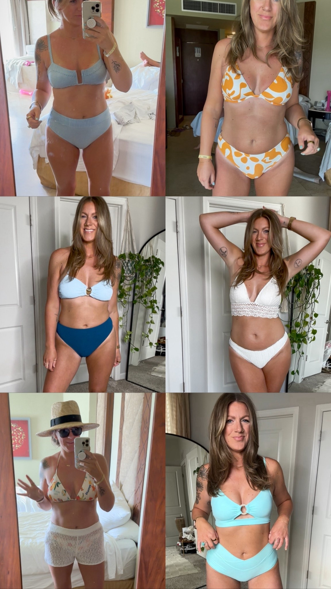 Midsize friendly bikini - 40 yr old tall, mom of 2

Wearing a large in all of them 

#LTKSwim #LTKMidsize #LTKOver40