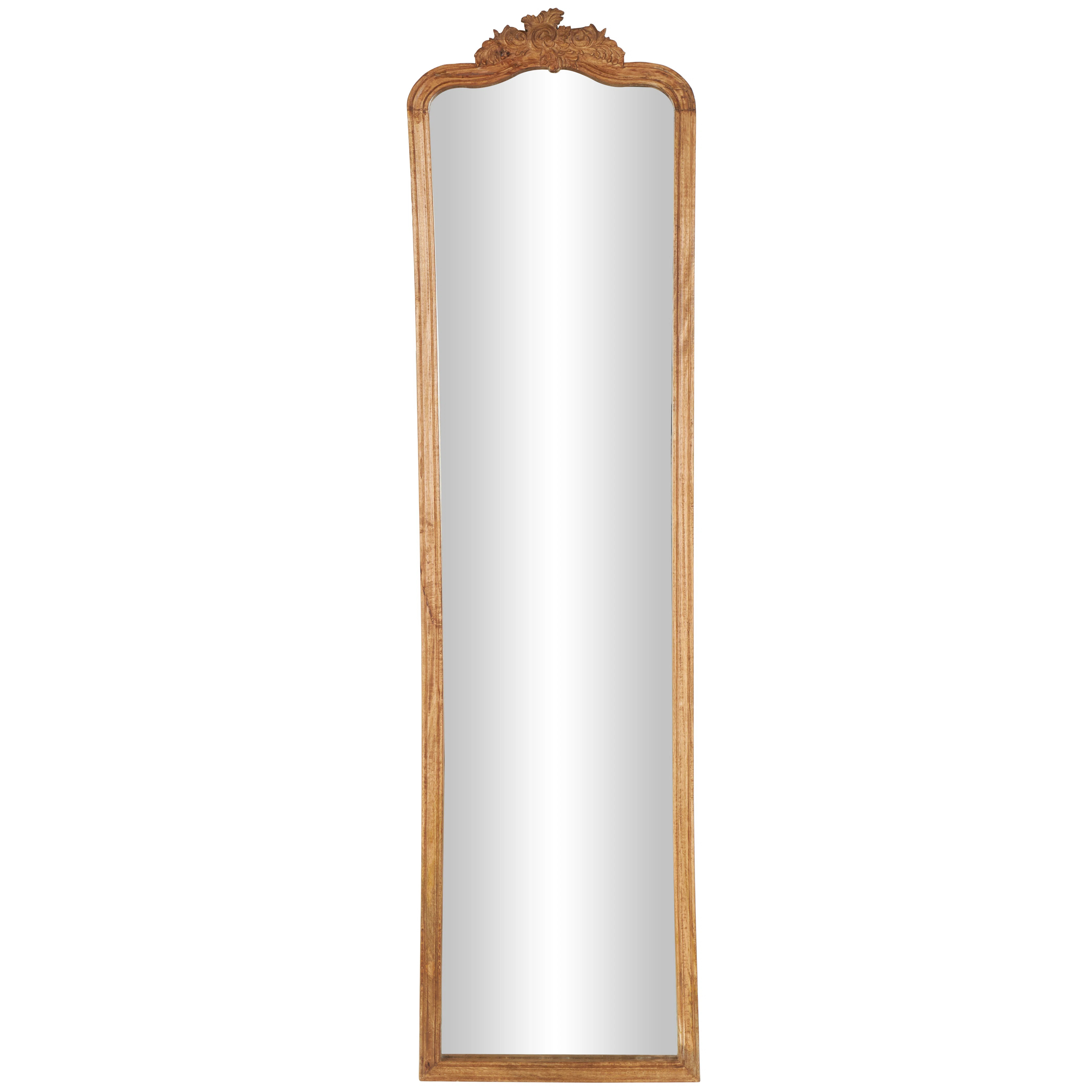 Ameline Solid Wood Arch Floor Mirror | Wayfair North America