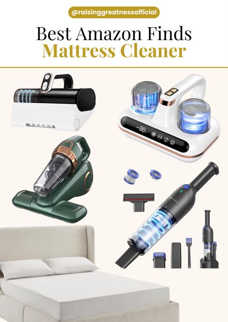 Hey Sunshines! 🌟 Discover the best Amazon finds for mattress cleaners! 🛏️✨ Keep your sleeping space fresh and clean with top-rated solutions that tackle stains, odors, and allergens. Enjoy a healthier, more comfortable night's sleep with these must-have products. Say goodbye to grime and hello to a pristine mattress! 💤🛒 #AmazonFinds #MattressCleaner #CleanLiving #HomeEssentials #FreshStart

#LTKHome #LTKU #LTKSaleAlert