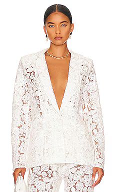 NONchalant Label Lexie Blazer in White from Revolve.com | Revolve Clothing (Global)