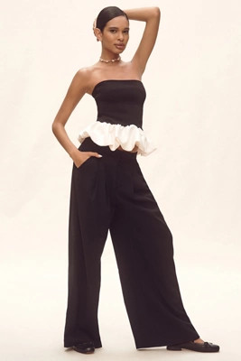 Maeve Wide-Leg Trouser Pants | Anthropologie (US)