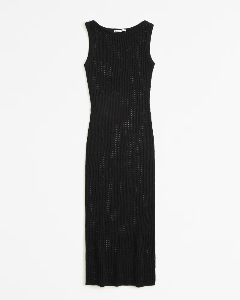 Women's Crochet-Style Maxi Dress Coverup | Women's Swimwear | Abercrombie.com | Abercrombie & Fitch (US)