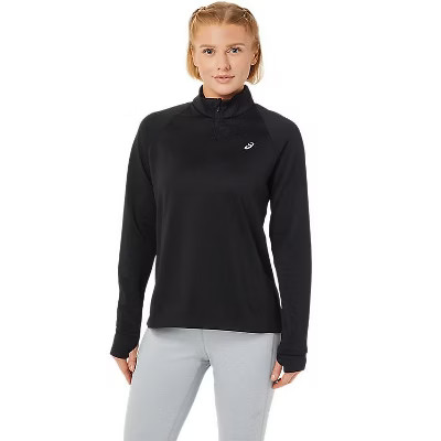 ASICS Women's THERMOPOLIS 1/4 ZIP Running Apparel 2012C038 | Target