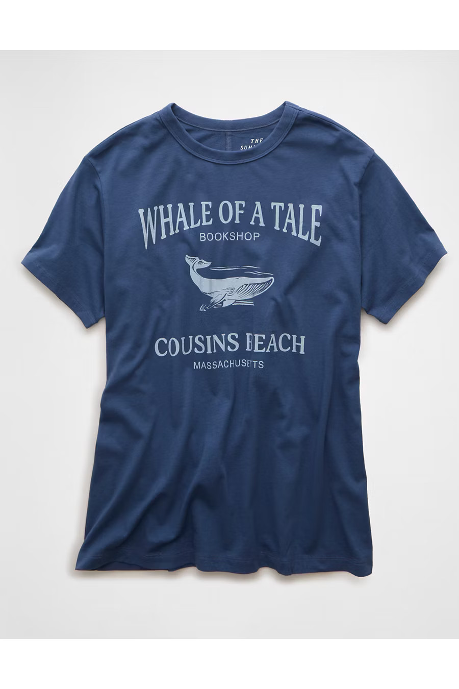 AE x The Summer I Turned Pretty Graphic T-Shirt Women's Navy L | American Eagle Outfitters (US & CA)