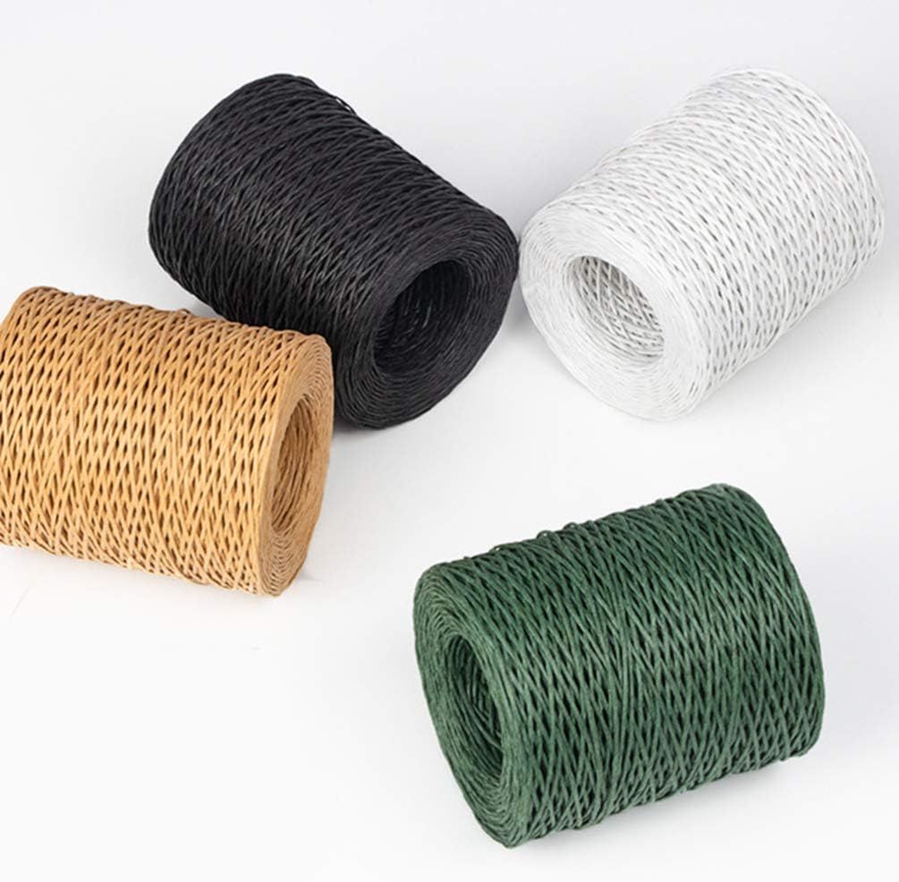 Supvox 688 Ft Natural Wrapped Wire Floral Stem Wire Vine Wire Bind Wire Paper Wrapped Wire for Fl... | Amazon (UK)