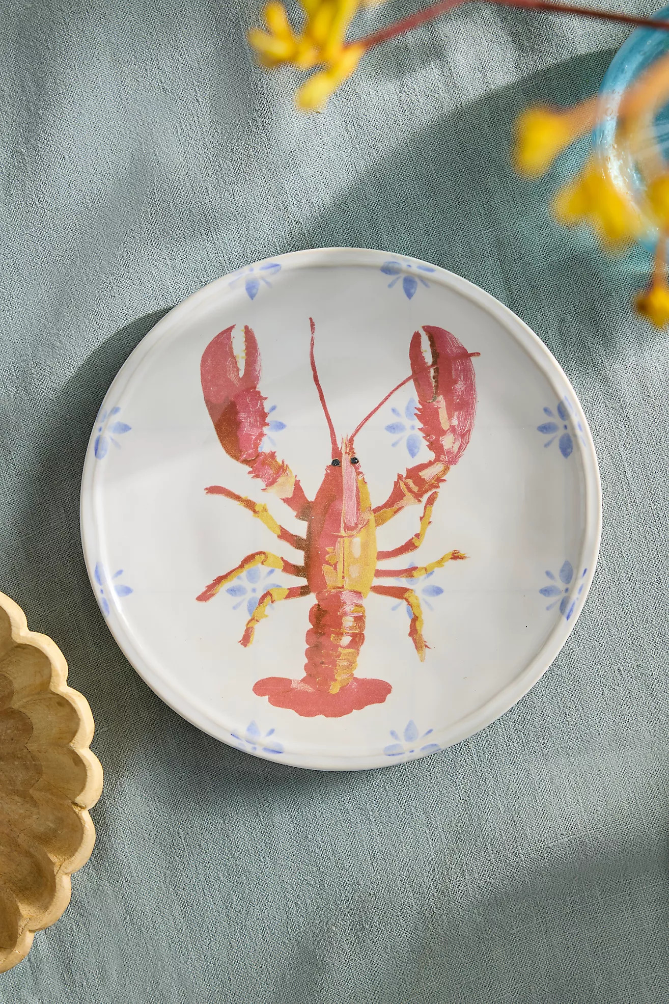 Sea Life Stoneware Side Plate | Terrain