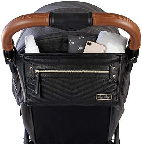 Itzy Ritzy Adjustable Stroller Caddy - Stroller Organizer Featuring Two Built-In Pockets, Front Z... | Amazon (US)