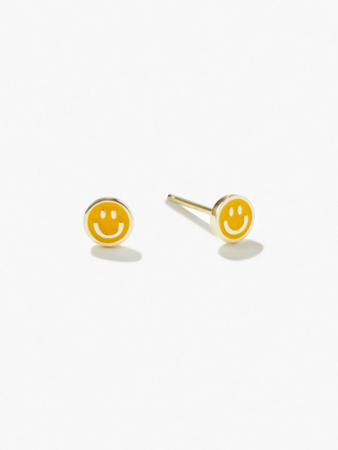 Smiley Face Earrings - Smiley Studs | Ana Luisa