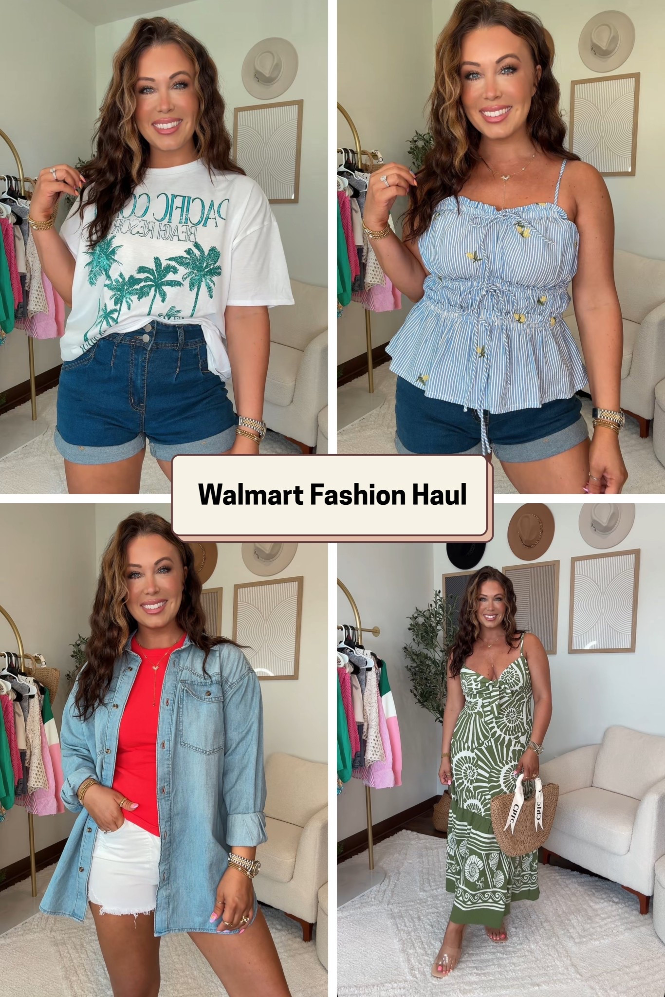 Walmart Summer Fashion Haul! The cutest summer pieces for every day 🩷 #walmartpartner 

Tee- medium, tank- small, 🍋 skirt 0, orange dress- small, denim top medium, white shorts- size 6, red basic- small, green dress- small 

@walmartfashion Walmart Fashion, Walmart spring fashion, Walmart outfits 

#LTKWatchNow #LTKSpringSale #walmart #walmartfashion
#liketkit #LTKFindsUnder50 #LTKStyleTip #LTKMidsize


#LTKSeasonal #LTKSaleAlert #LTKOver40
