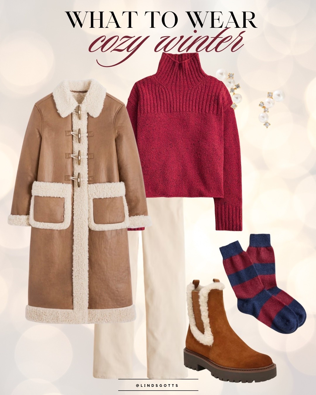 What to Wear: freezing temps call for cozy winter outfits ❄️

Taking advantage of J Crew’s sweater sale to stock up on a few classic styles. 

P.S. these boots are a forever closet favorite and the shearling style is on sale. Pair any a pair of cashmere socks for the warmest toes. 

#LTKSaleAlert #LTKHoliday #LTKSeasonal