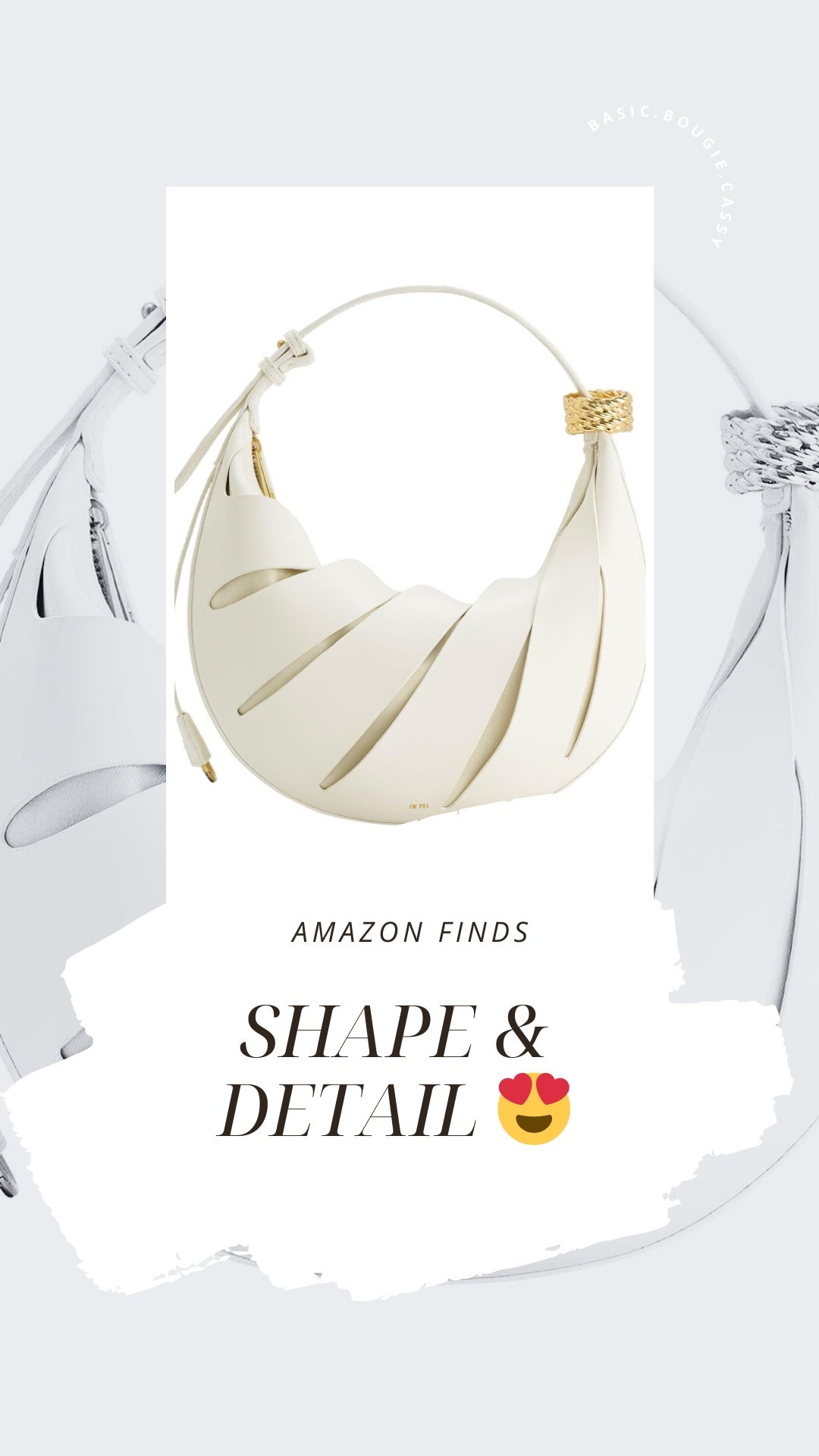 This bag is art. 🎨✨ Sleek, sculptural, and officially on my wishlist. Do I need it? No. Do I want it? Absolutely. 👜💫 Who else is obsessed?! Shop it now on LTK! #WishlistFinds #LuxuryVibes #LTKAccessories #LTKstyle #LTKhandbags #LuxuryForLess #AmazonFinds #FashionMustHaves #TrendingNow #ChicAndTimeless #StatementPiece #WardrobeGoals #ShopMyStyle #FashionInspo 

#LTKFindsUnder100 #LTKItBag #LTKStyleTip