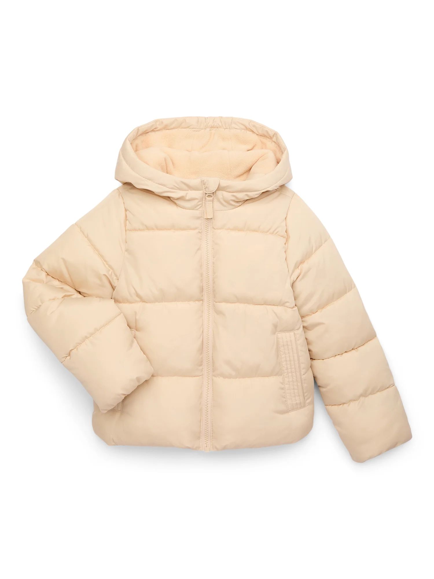 Swiss Tech Girls Heavy Weight Puffer Jacket 4-18 | Walmart (US)