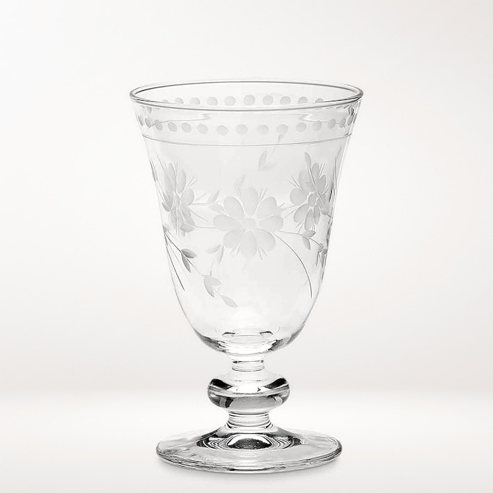 Vintage Etched Goblets | Williams-Sonoma