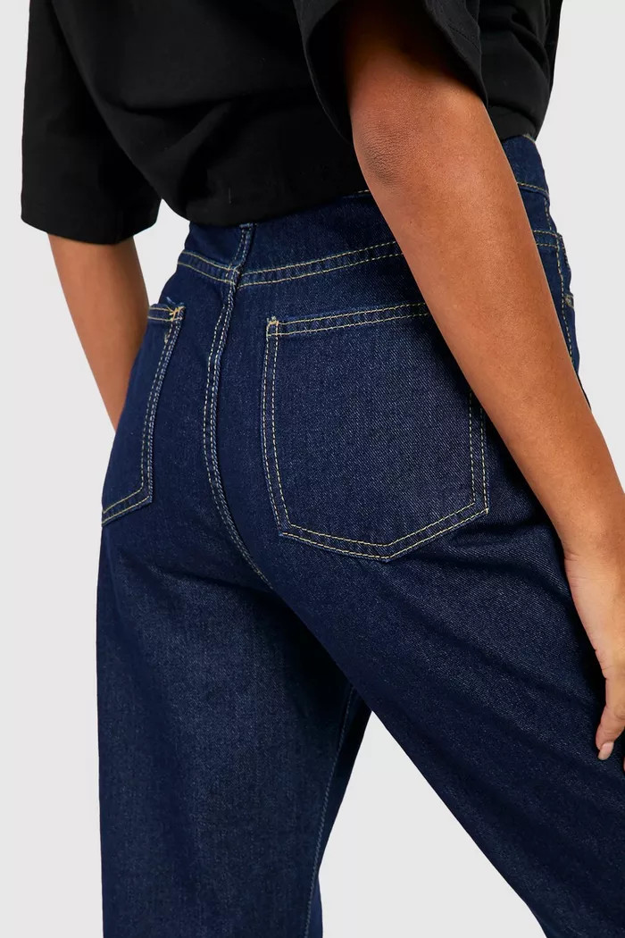 Basics Mid Rise Kick Flared Jeans | Boohoo.com (UK & IE)