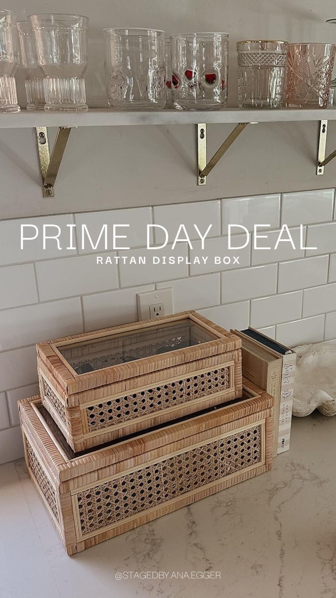 My favorite storage solution - rattan display boxes! On sale now for Amazon Prime Day ✨

#LTKHome #LTKSaleAlert #LTKStyleTip