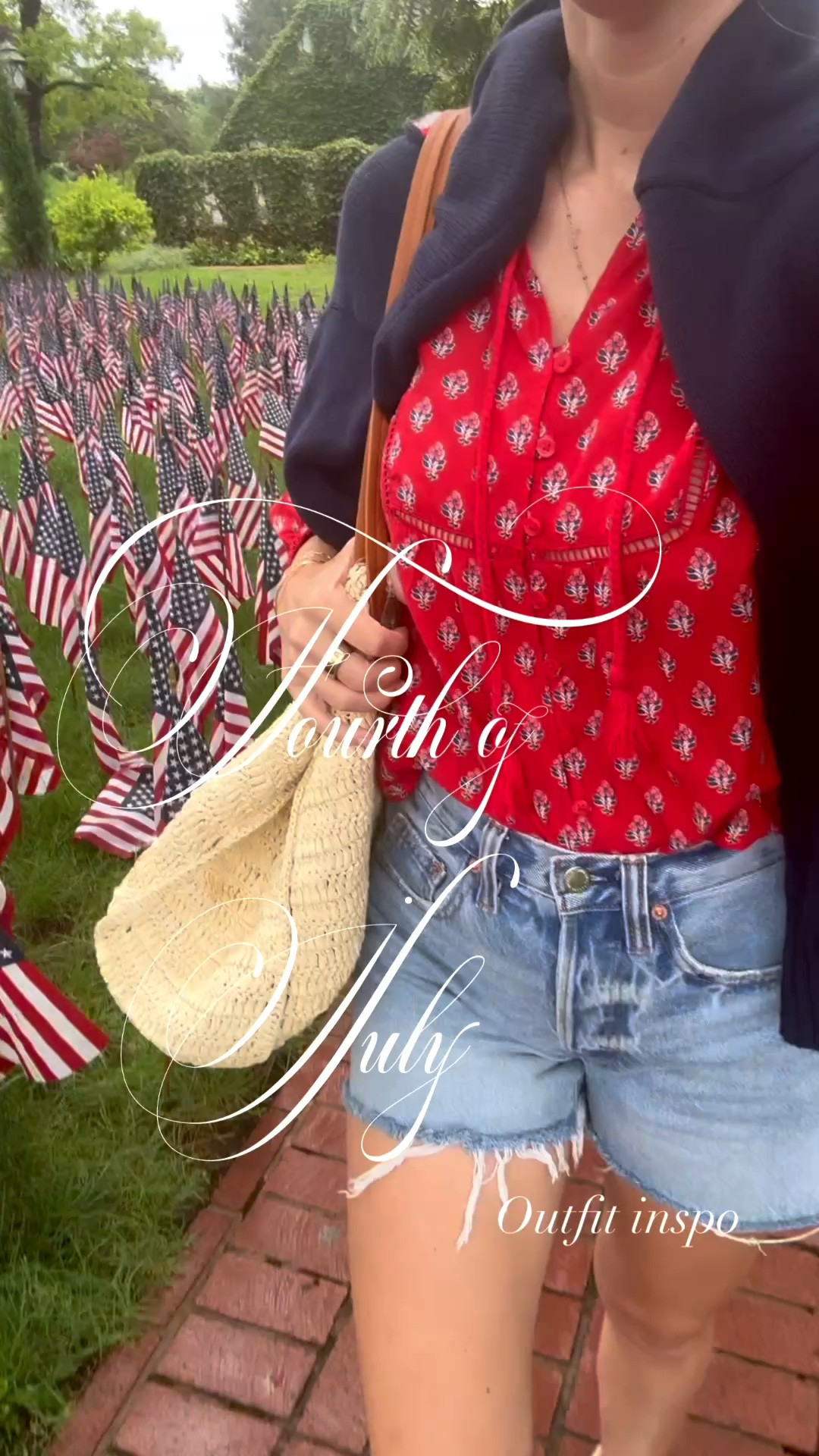 The cutest outfit for the Fourth of July! These cutoff shorts are exactly like Agolde but less. Wearing tts XS top, size down on the shorts. New England summer, Fourth of July outfit, Agolde dupes. Glassalwaysfull

#LTKSeasonal #LTKTravel #LTKSaleAlert