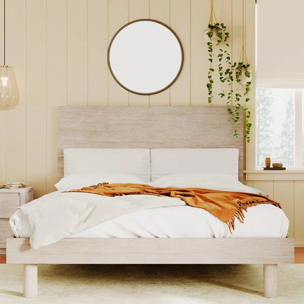 Esmy Full / Double Solid Wood Platform Bed | Wayfair North America