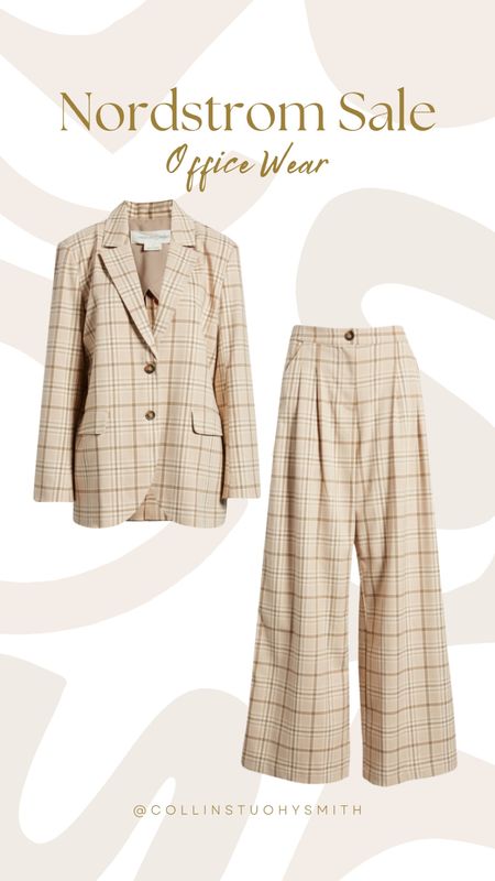 Loving this matching set for the office from Nordstrom’s Sale!✨

#LTKunder50 #LTKunder100 #LTKxNSale