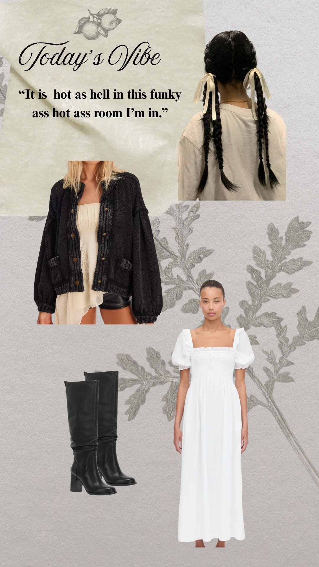 It’s miserable hot out