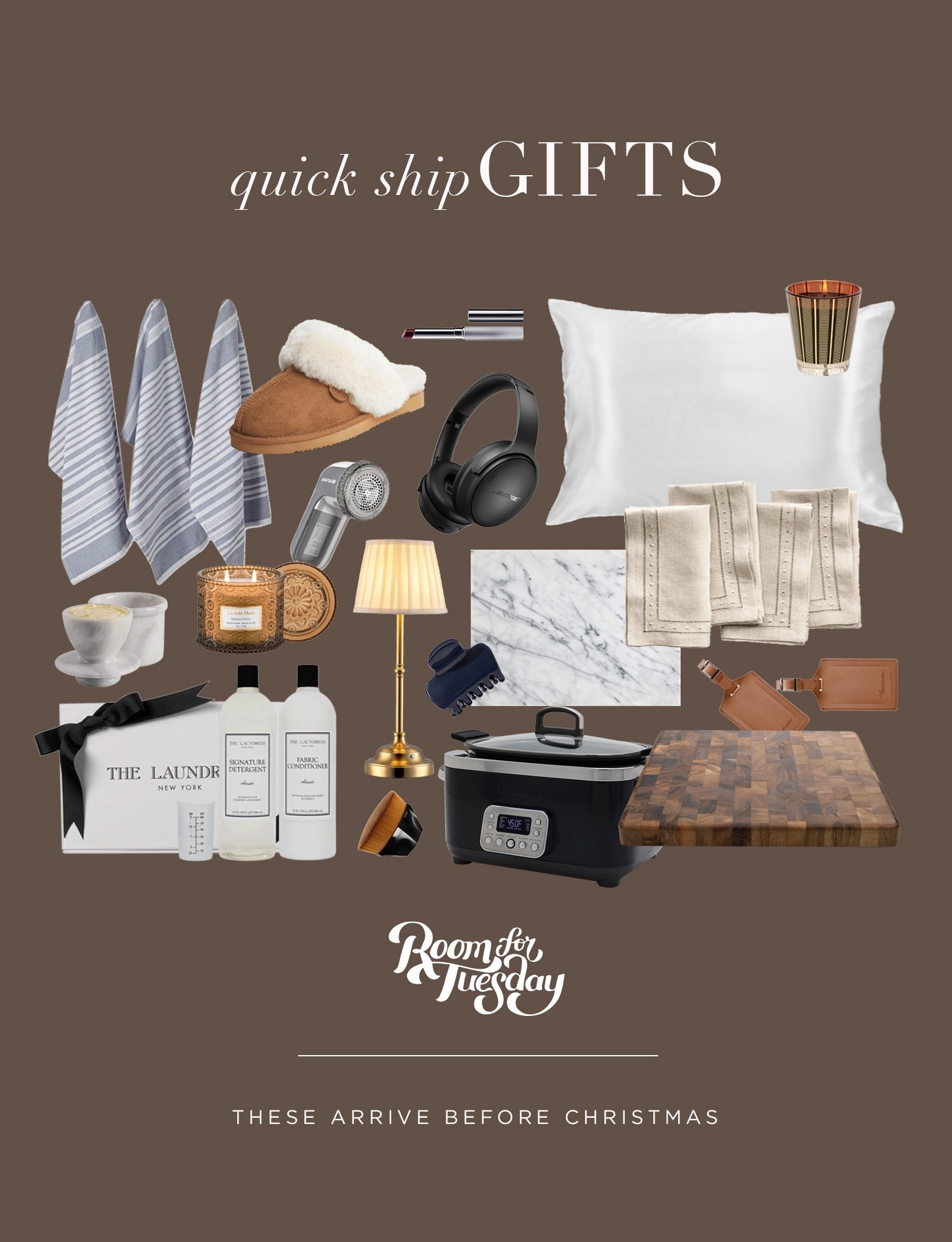 Quick ship gifts that arrive before Christmas! Only 5 days left… see all 75 ideas on my LTK. 

#LTKFindsUnder100 #LTKGiftGuide #LTKHoliday