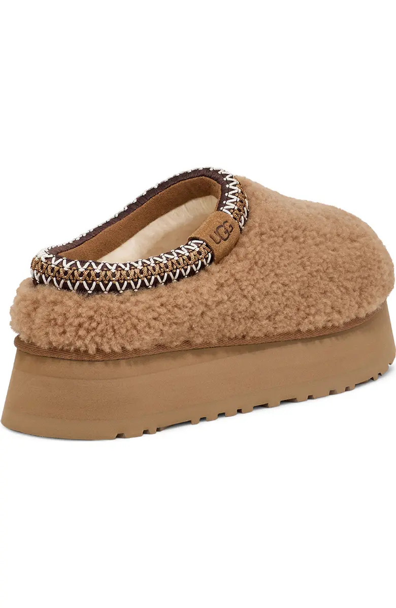 UGG® Tazz Maxi Curly Genuine Shearling Platform Slipper (Women) | Nordstrom | Nordstrom