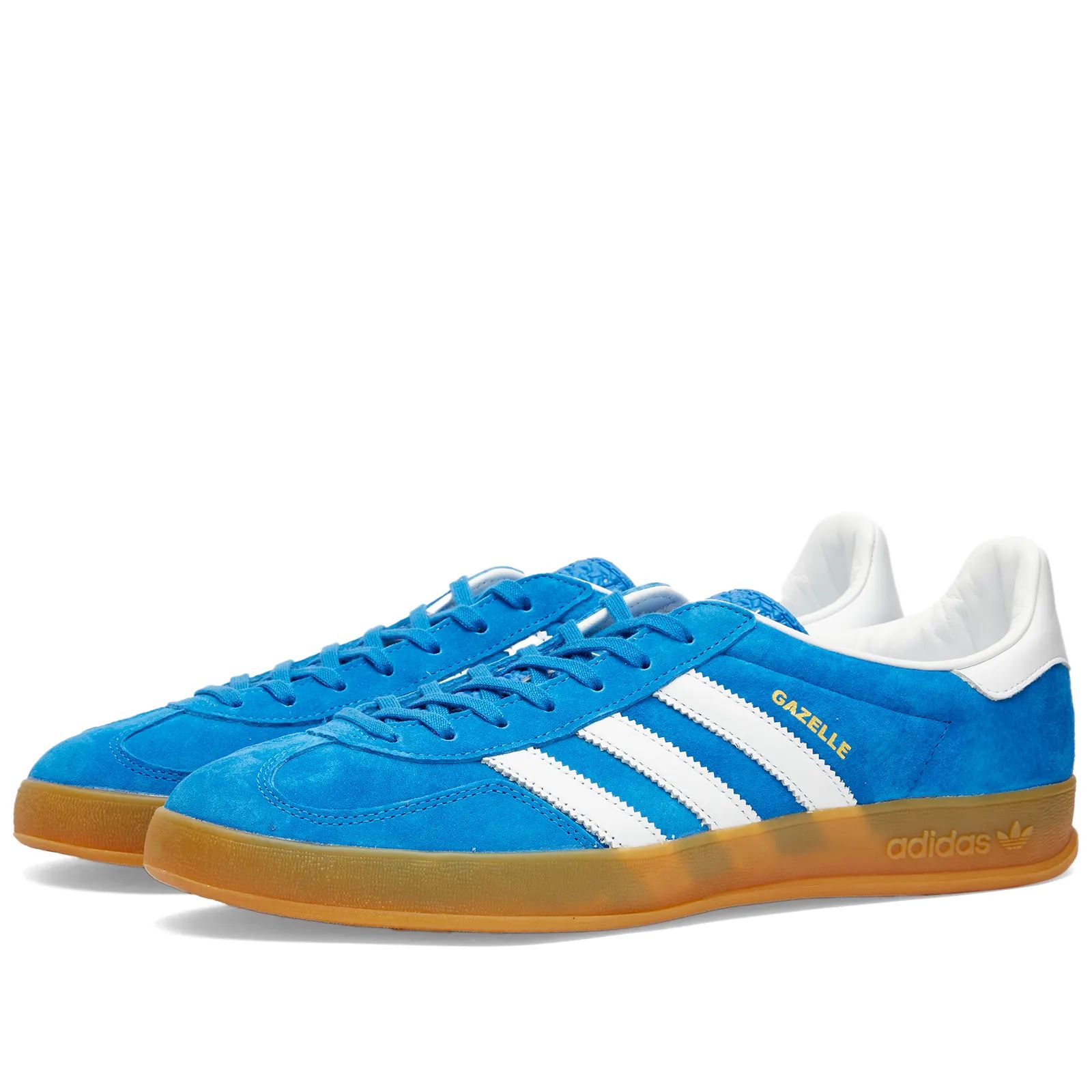 Adidas Gazelle Indoor Bluebird & White | END. | End Clothing (UK & IE)