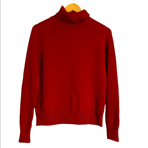 Jeanne Pierre Red Turtleneck | Poshmark