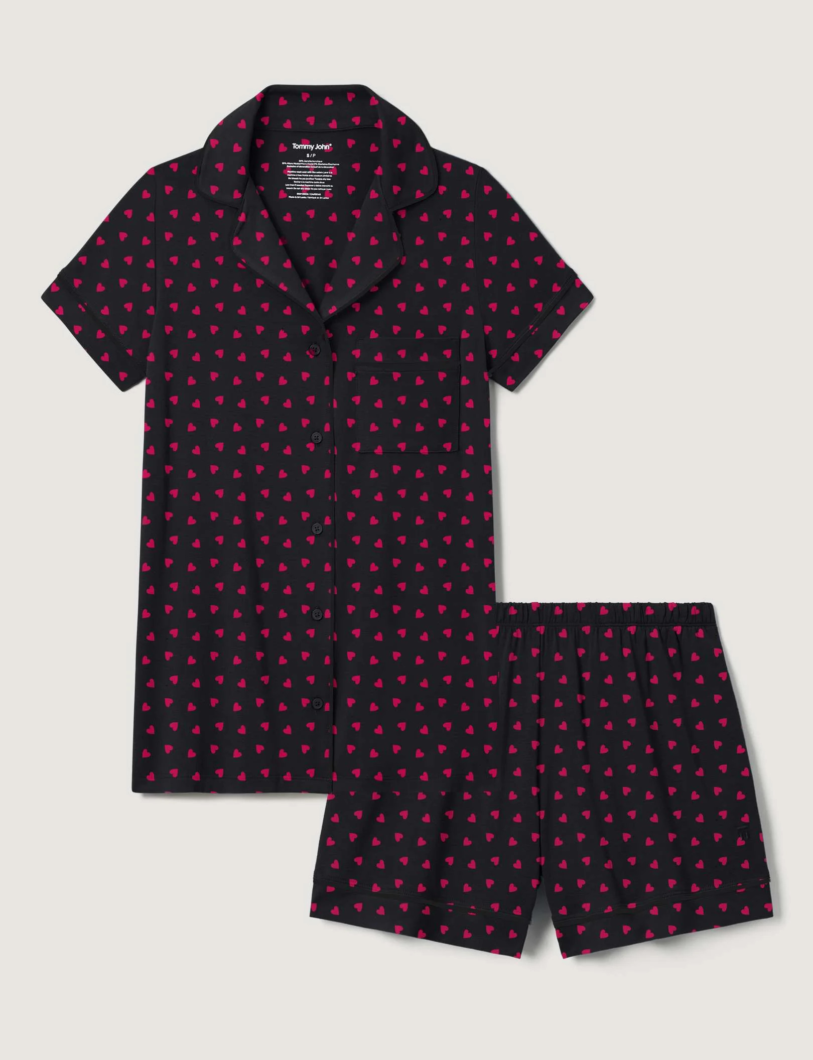 Women's Downtime Pajama Top & Short Set | Tommy John