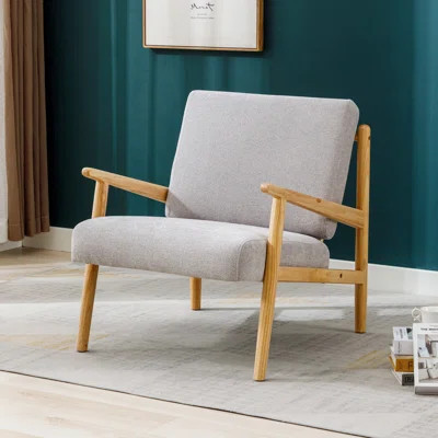 Banan Boucle Upholstered Armchair | Wayfair North America