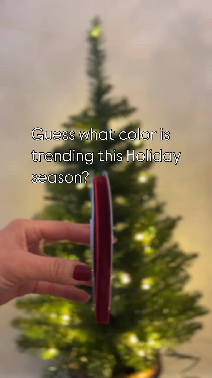 Surprised that burgundy is the color of this Holiday season? ♥️ I’m not! 😃

This rich, deep reddish-brown is bringing a touch of sophistication to holiday decor, and it’s the perfect way to elevate your Christmas tree’s 🎄look and all your home decor ✨😃 and it pairs so well with colors like navy blue, white, orange, olive, gray, etc.

#LTKHome #LTKSeasonal #LTKHoliday