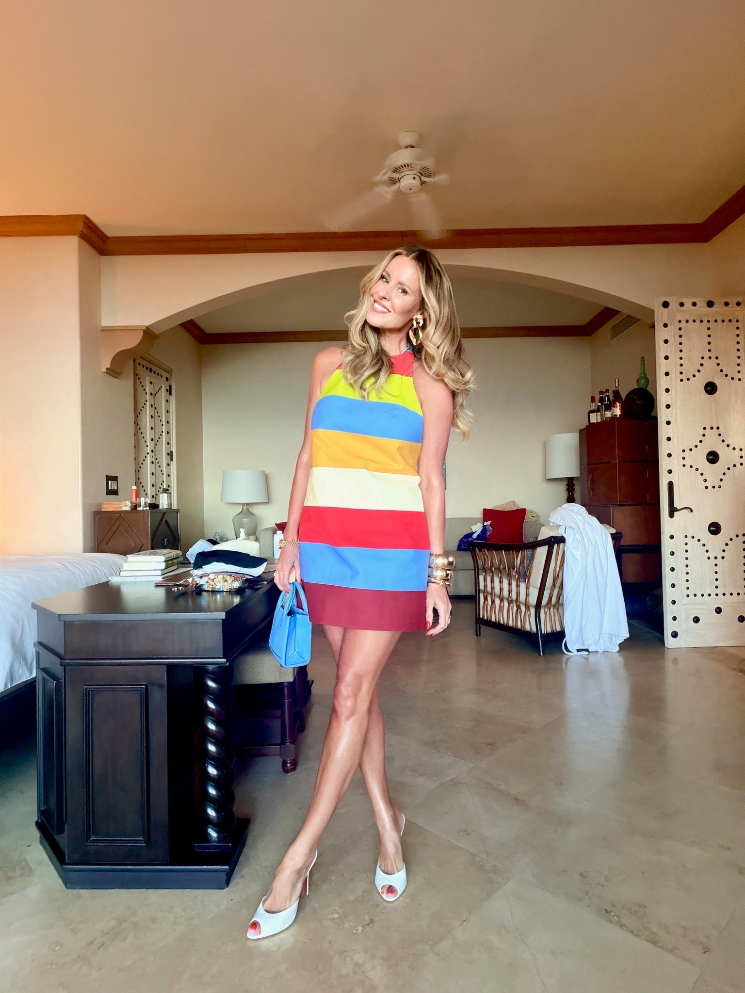 Cabo fit check! Headed to get fish tacos after a day in the sun.