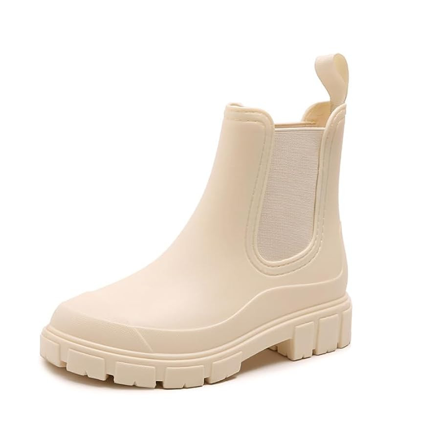 Harssidanzar Womens Rain Boots Waterproof Garden Shoes Anti-Slip Short Rain Boots for Outdoor Wor... | Amazon (US)