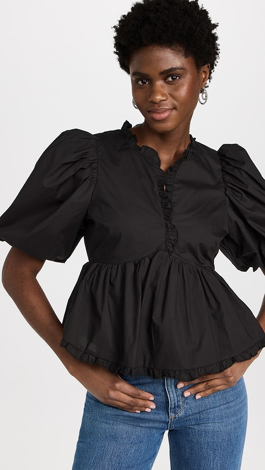 Ruffle Detail Blouse | Shopbop