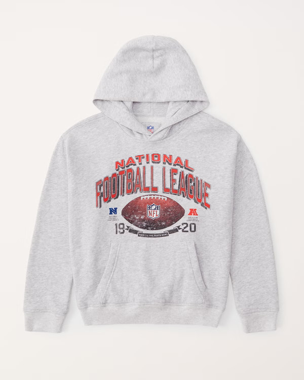 nfl graphic popover hoodie | Abercrombie & Fitch (US)