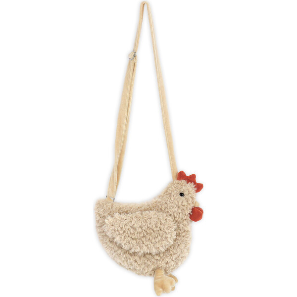 Hazel Hen Cross Body Purse, Tan | Maisonette